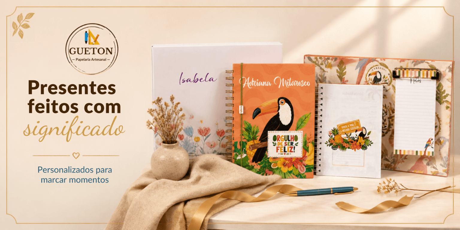 Presentes personalizados Gueton feitos com significado