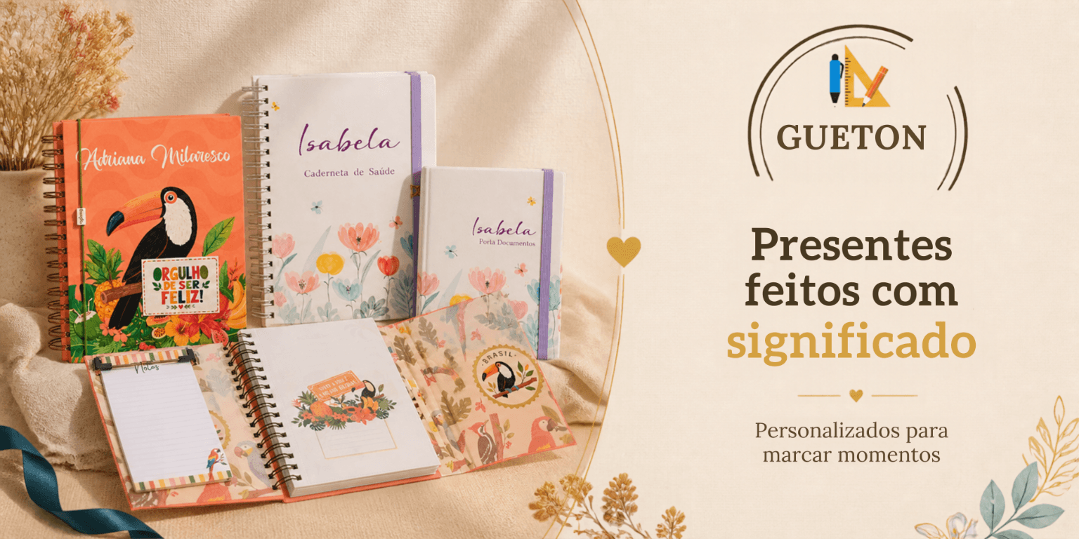 Kit de produtos personalizados Gueton